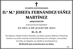 M.ª Josefa Fernández-Yáñez Martínez